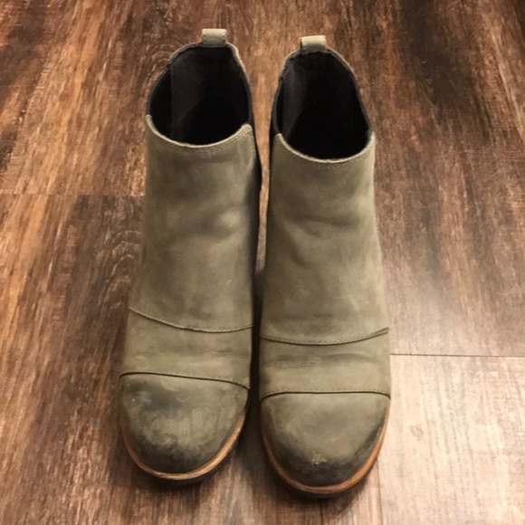 Sorel Lea wedge boots in Dark gray - Picture 3 of 6